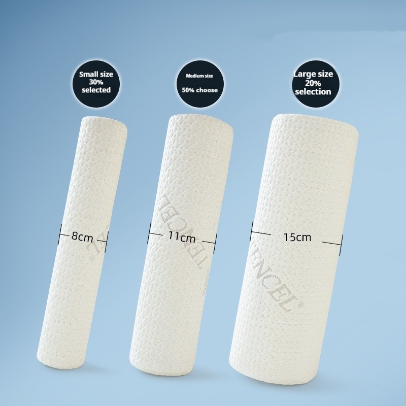 Anti Snore Contour Pillow - 경추 지지 메모리폼 베개, 침대용 원형