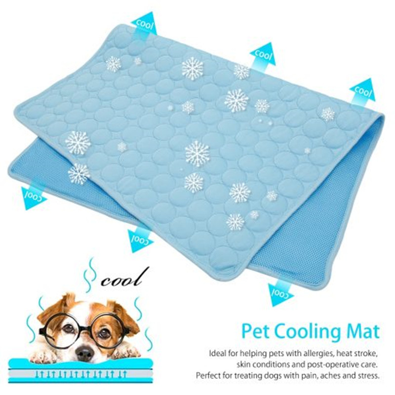 Cooling Blanket Hot Sleepers - 궁극의 쿨링 펫 매트 통기성 세탁