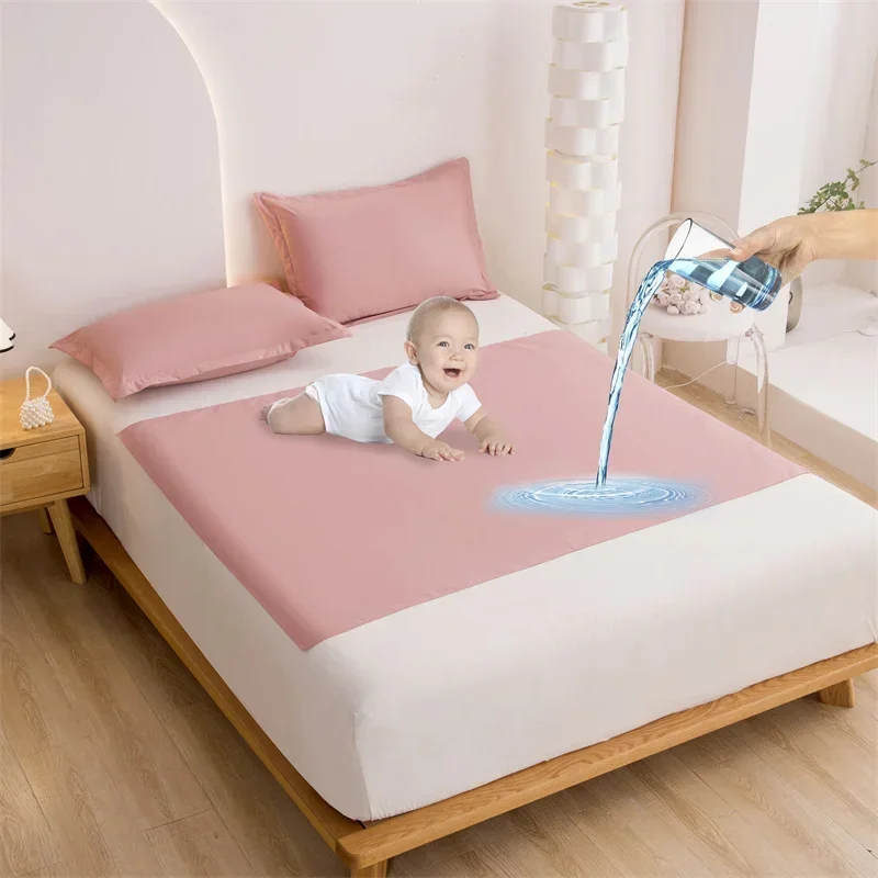 Waterproof Mattress Protector Breathable - 방수 천 세탁 가능한 기저귀 매트