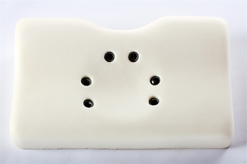 Memory Foam Orthopedic Pillow Neck Pain - 정형 라텍스 마그네틱 목 베개, 섬유