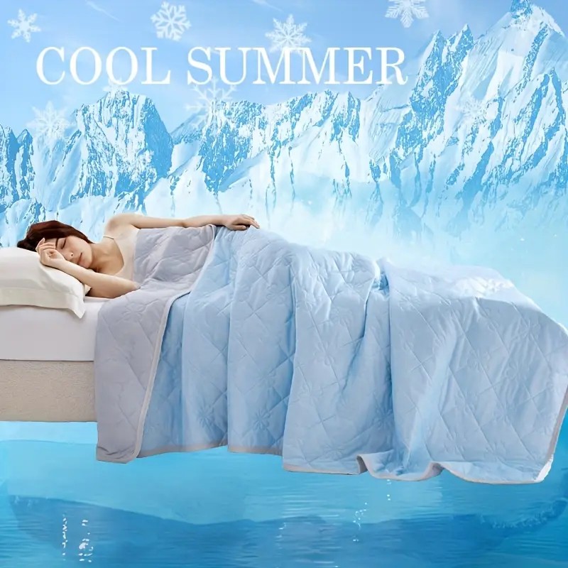 Cooling Blanket Hot Sleepers - 1개 대형 냉각 담요, 양면 사용