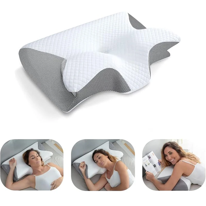Anti Snore Contour Pillow - 정형외과용 컨투어 목베개 메모리폼 2 in