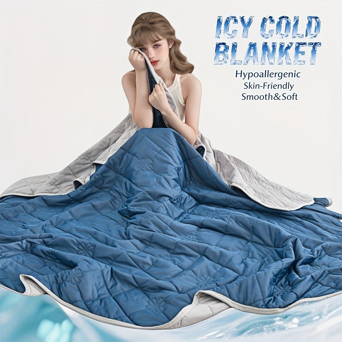 Cooling Blanket Hot Sleepers - 열이 많은 사람들을 위한 쿨링 블랭킷,