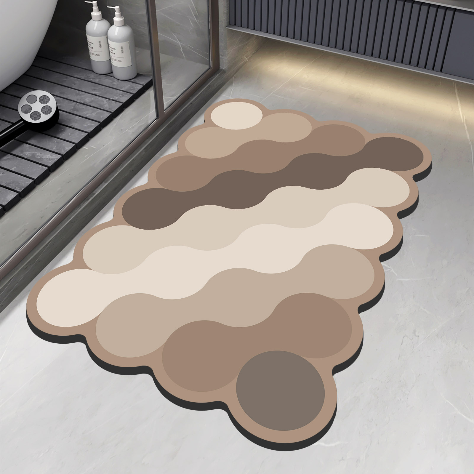 Quick Dry Diatomite Bath Mat - 럭셔리 규조토 욕실 샤워 목욕 매트