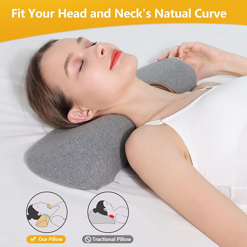 Anti Snore Contour Pillow - 메모리폼 컨투어 베개 경추 베개 측면