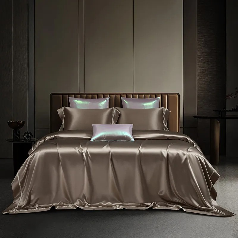 뽕나무 실크 프리미엄 이불 커버 세트, 슈퍼/칼 킹 1 - Duvet Cover Sets With Zipper 리뷰 및 가격
