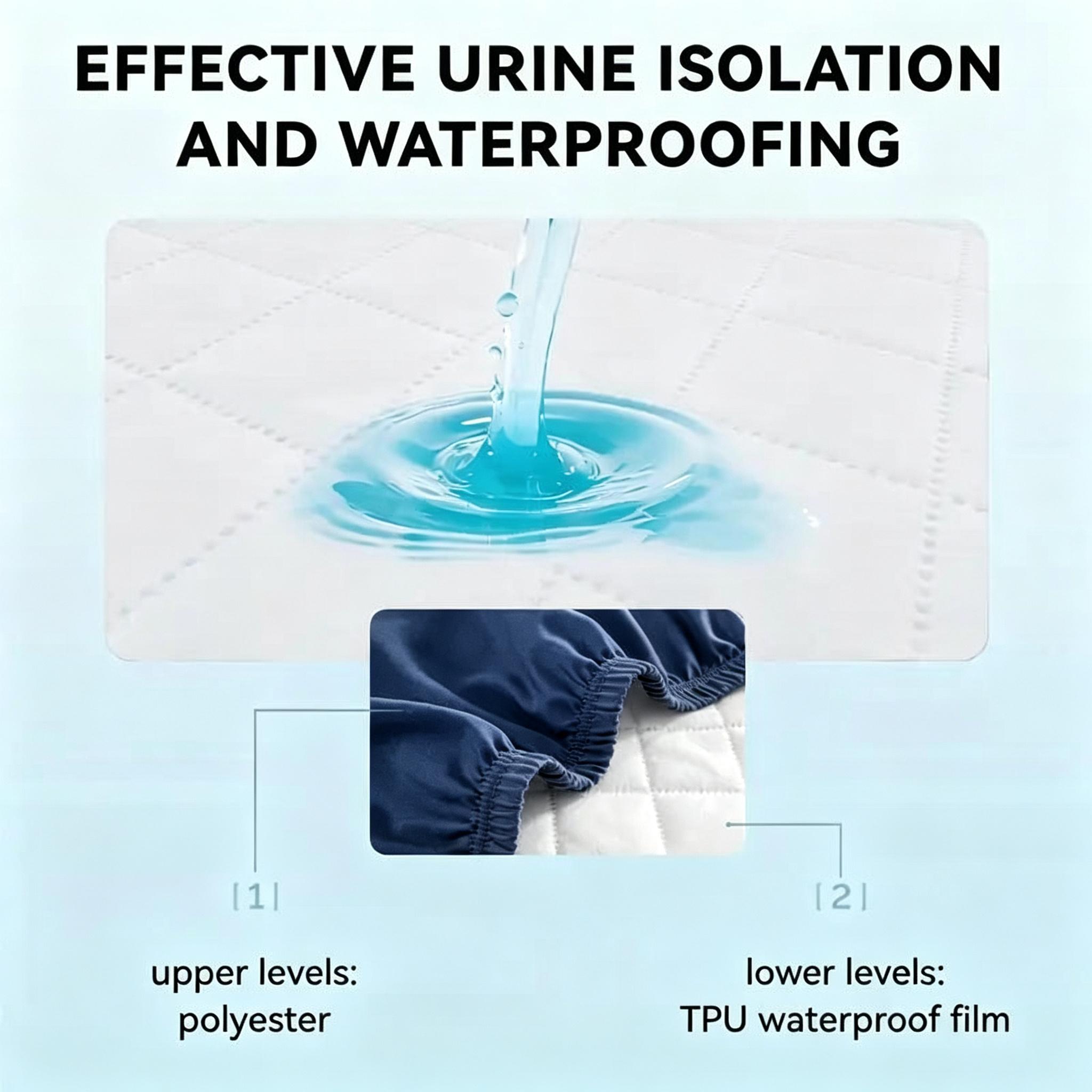 100% 방수 매트리스 보호커버 부드럽고 통기성 좋은  - Waterproof Mattress Protector Breathable 리뷰 및 가격