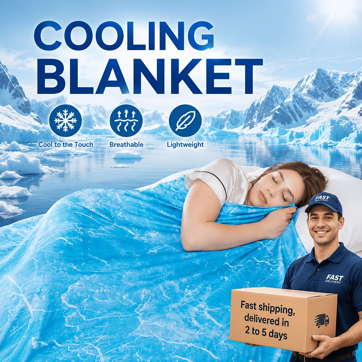 열 많은 사람, 야간 땀에 적합한 냉감 담요, 통기성  - Cooling Blanket Hot Sleepers 리뷰 및 가격