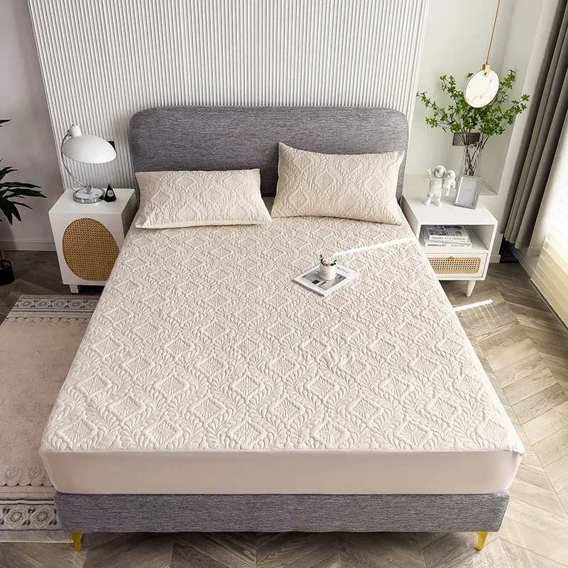 방수 두꺼운 매트리스 패드 보호대 통기성 내구성 있는  - Waterproof Mattress Protector Breathable 리뷰 및 가격