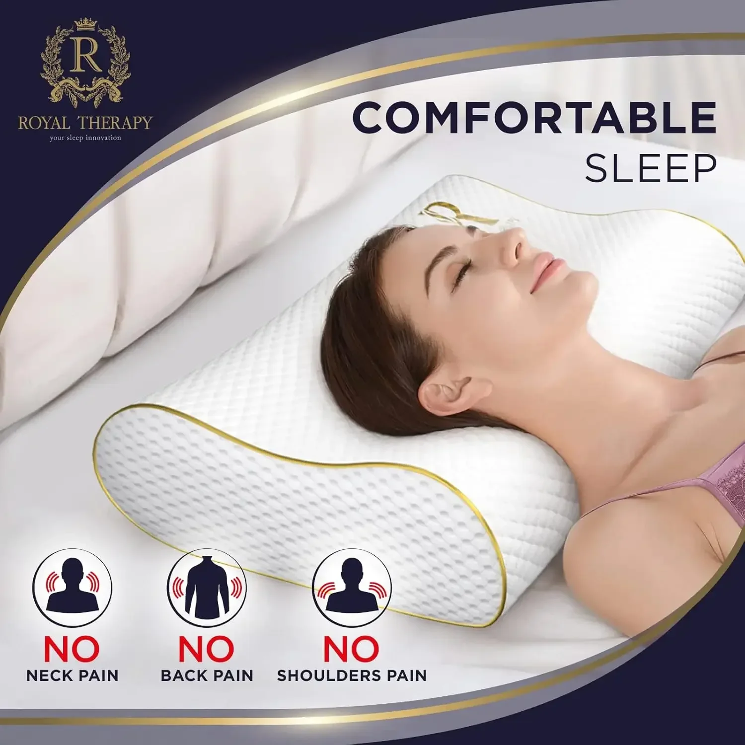 2팩 퀸 메모리폼 베개, 경추용, 퀸 컨투어, 목 지지 - Memory Foam Orthopedic Pillow Neck Pain 리뷰 및 가격