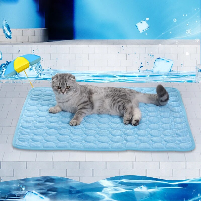 애완 동물 얼음 매트 여름 고양이 개 소파 둥지 침대  - Cooling Blanket Hot Sleepers 리뷰 및 가격