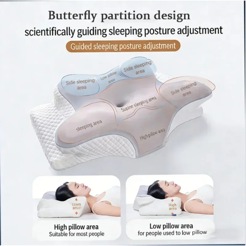 통기성 냉각 메모리폼 경추 베개 여름용 정형외과 인체공 - Memory Foam Orthopedic Pillow Neck Pain 리뷰 및 가격
