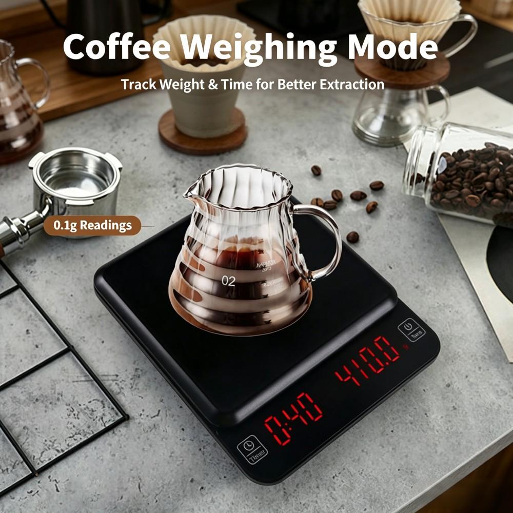 3kg/0.1g 고정밀 디지털 커피 저울, LED 휴대 - Kitchen 리뷰 및 가격