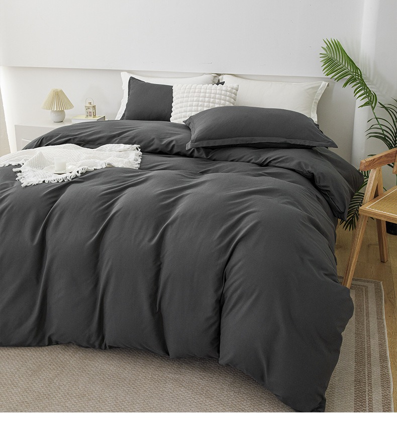 퀸 사이즈 부드러운 침구 세트 (성인용), 지퍼형, 4 - Duvet Cover Sets With Zipper 리뷰 및 가격