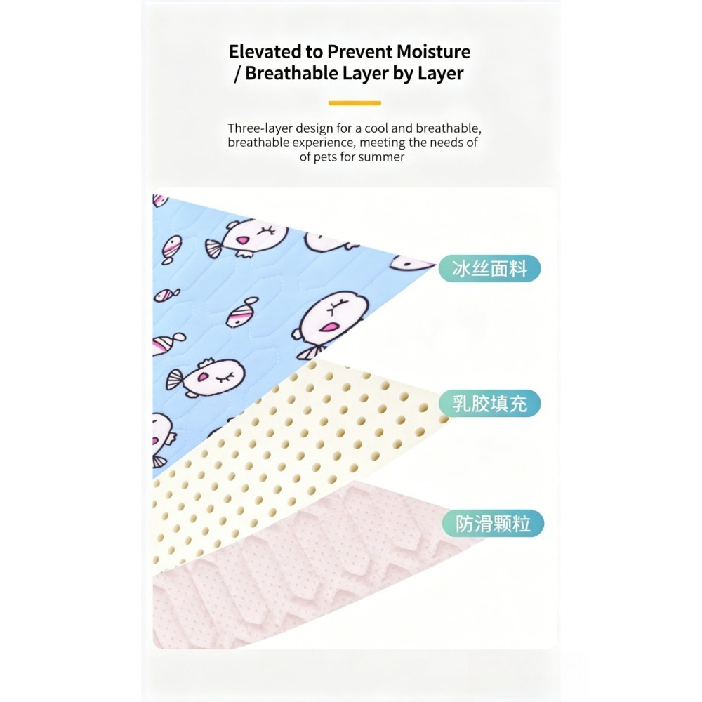 애완동물 여름 쿨링 라텍스 매트 강아지 매트 고양이 수 - Cooling Blanket Hot Sleepers 리뷰 및 가격