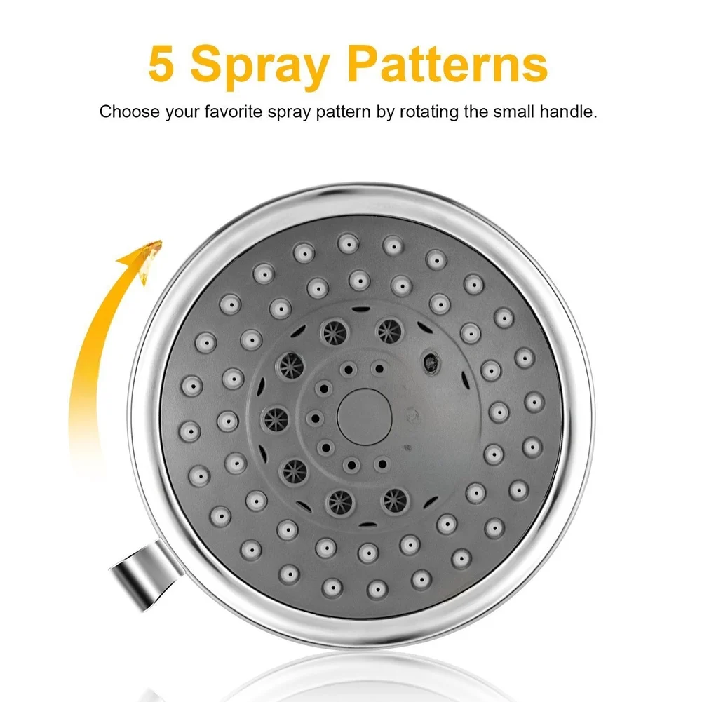 고압 핸드헬드 샤워 헤드 5단계 조절 가능 절수형 욕실 - High Pressure Shower Head Handheld 리뷰 및 가격