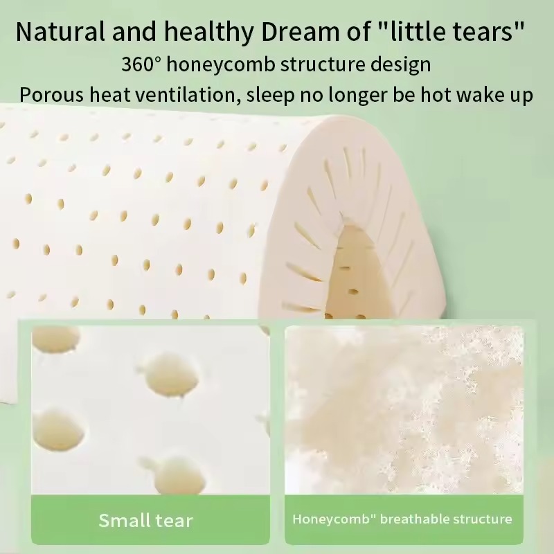 목 통증 완화를 위한 태국 천연 라텍스 베개 정형외과적 - Memory Foam Orthopedic Pillow Neck Pain 리뷰 및 가격
