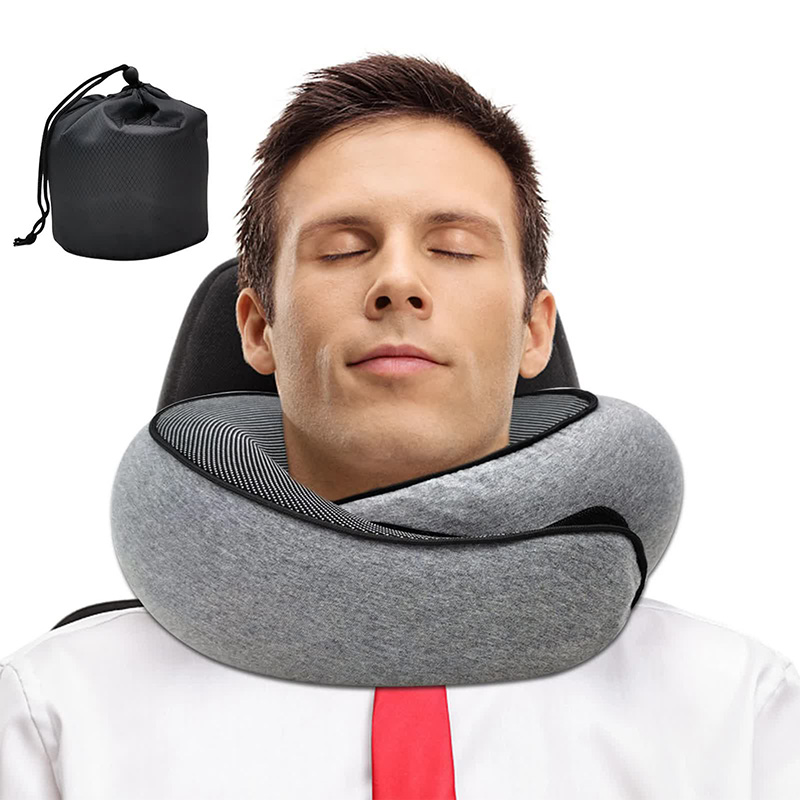 여행용 목베개 메모리폼 U자형 베개 달팽이형 여행용 목 - Anti Snore Contour Pillow 리뷰 및 가격