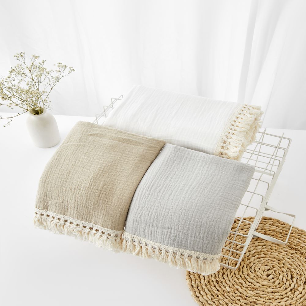 신생아 아기 술을위한 코튼 모슬린 Swaddle 담요  - Muslin Cotton Bedspread 리뷰 및 가격