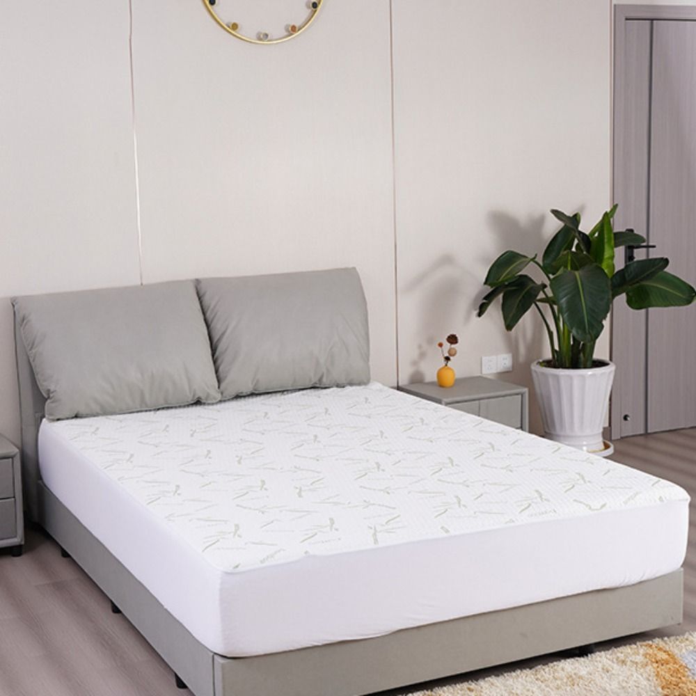 방수 대나무 섬유 매트리스 커버 통기성 피부 친화적 매 - Waterproof Mattress Protector Breathable 리뷰 및 가격