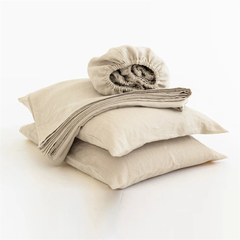 100% 린넨 소프트 침대 시트, 퀸 사이즈 시트 세트 - Fitted Bed Sheets Deep Pocket 리뷰 및 가격
