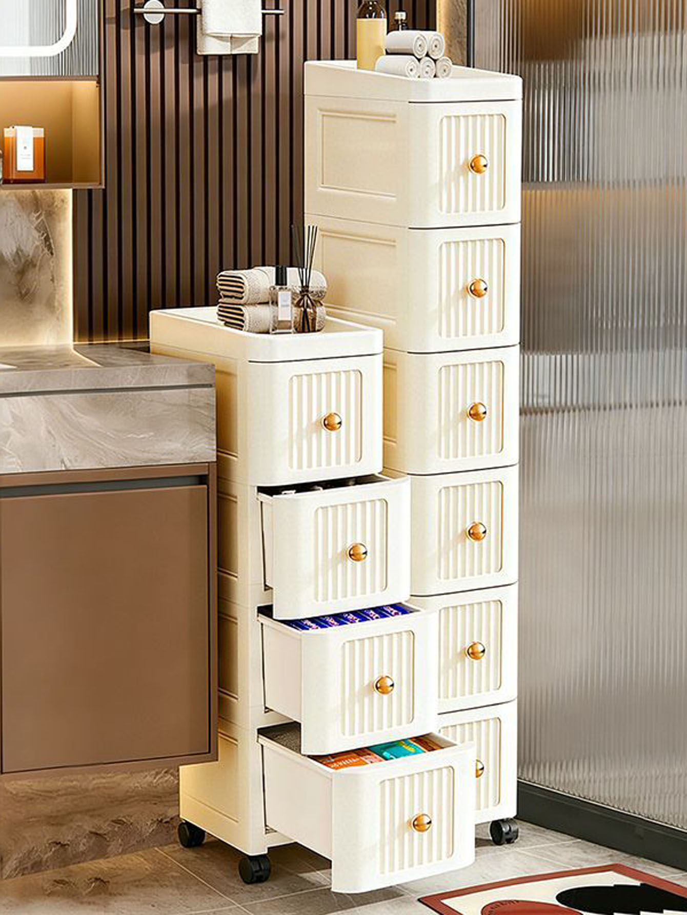 15CM 폭의 간격이 있는 수납장 – 주방 냉장고 및  - Kitchen 리뷰 및 가격