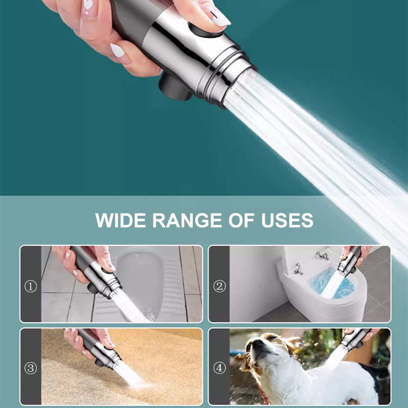 고압 마사지 샤워 헤드 4 가지 모드 강우량 샤워 헤드 - High Pressure Shower Head Handheld 리뷰 및 가격