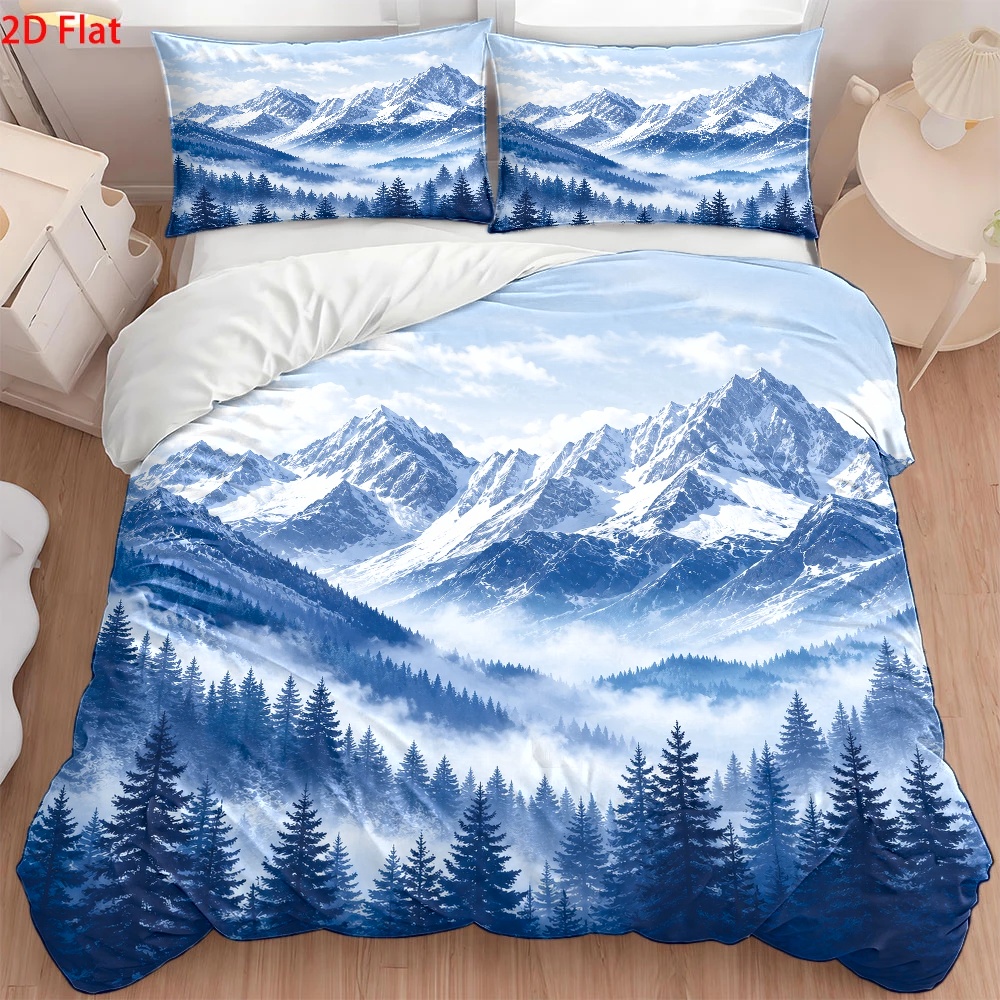 3피스 북유럽 스타일 이불 커버 세트, 3피스 침구 세 - Duvet Cover Sets With Zipper 리뷰 및 가격