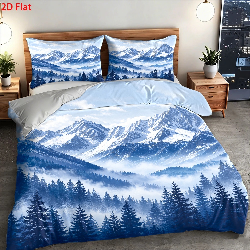 3피스 북유럽 스타일 이불 커버 세트, 3피스 침구 세 - Duvet Cover Sets With Zipper 리뷰 및 가격
