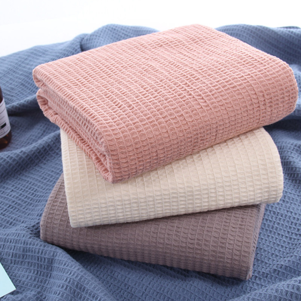 와플 모슬린 여름 침대보, 그레이 핑크 담요, 부드럽고 - Muslin Cotton Bedspread 리뷰 및 가격