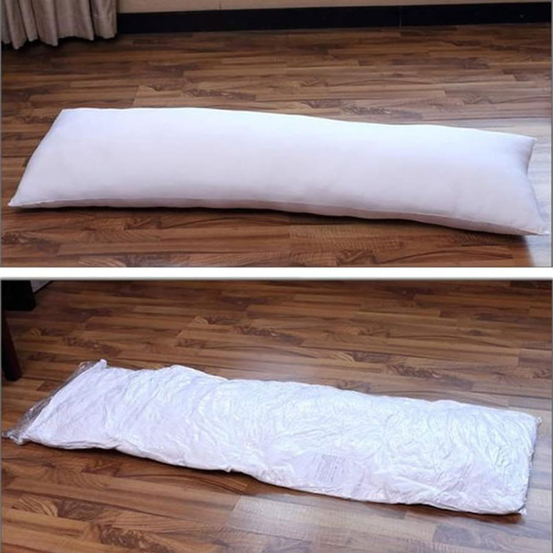 포옹 코튼 이너 긴 베개, 흰색 애니메이션 바디 베개, - Anti Snore Contour Pillow 리뷰 및 가격