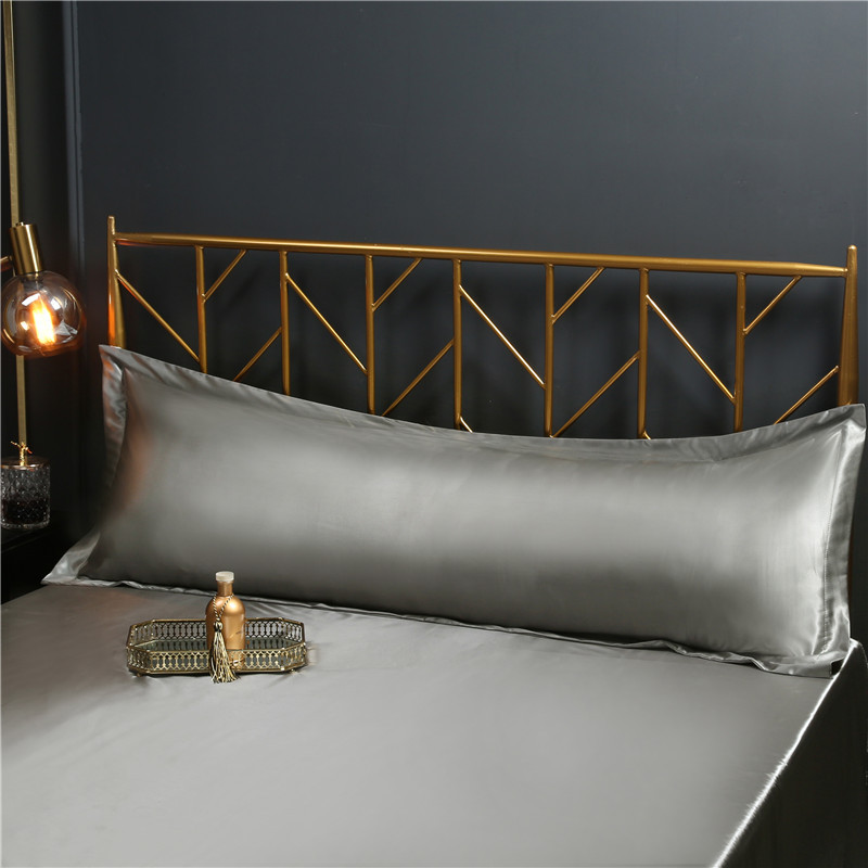 48x150cm 인조 실크 새틴 베갯잇 직사각형 더블  - Satin Silk Pillowcase Hair Skin 리뷰 및 가격