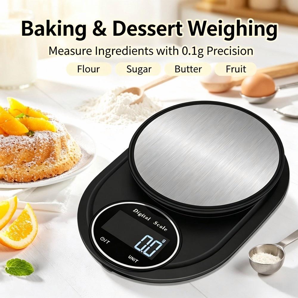2KG 0.1g 미니 휴대용 디지털 주방 저울, 원형  - Kitchen 리뷰 및 가격