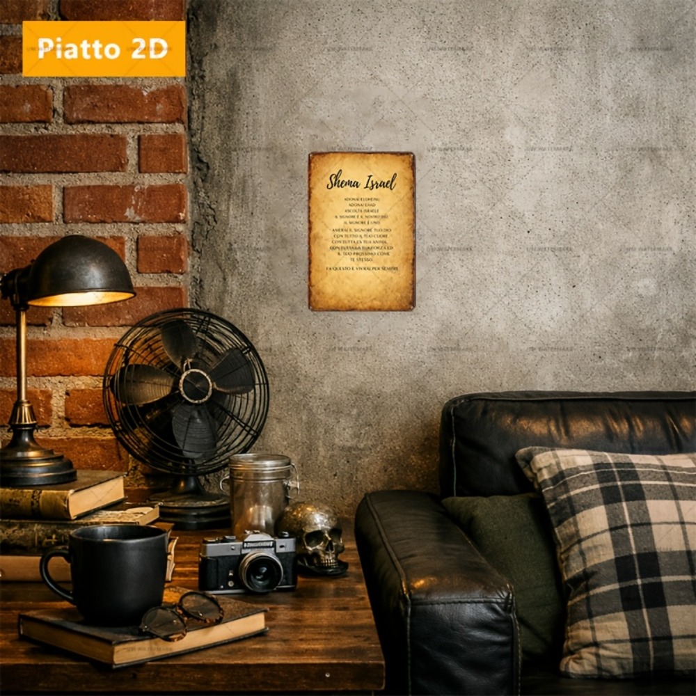 CIFBUY 히브리어 성경 알루미늄 벽 장식 8x8인치 - Home Decor 리뷰 및 가격