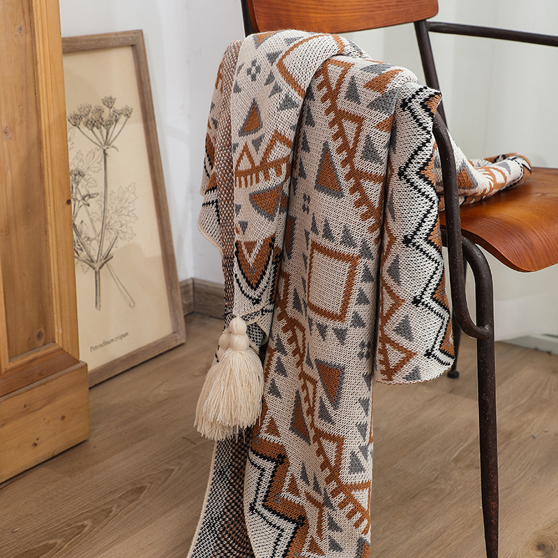 보헤미안 남서부 스타일 프린지 담요, 사막의 태양빛,  - Boho Throw Blanket Fringe 리뷰 및 가격