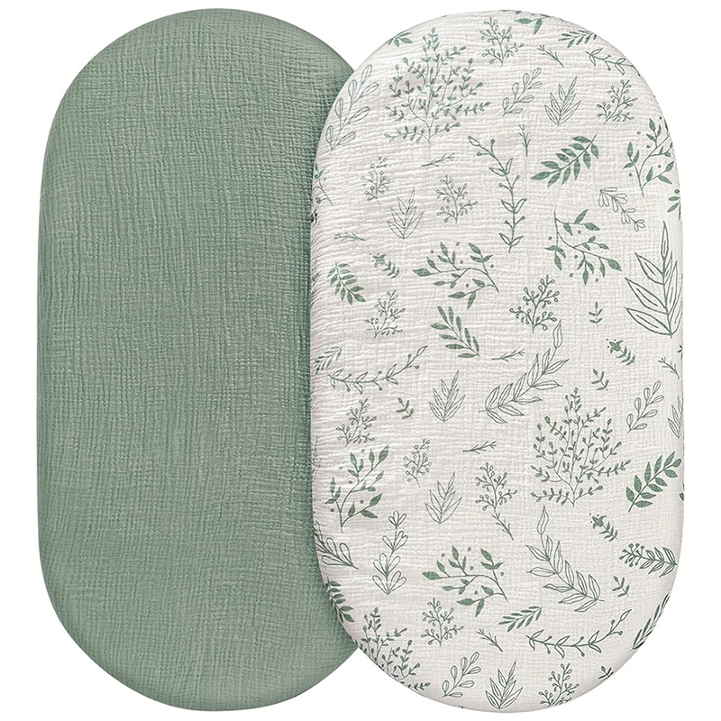 아기 소녀 소년을위한 모슬린 요람 시트 부드러운 통기성 - Muslin Cotton Bedspread 리뷰 및 가격